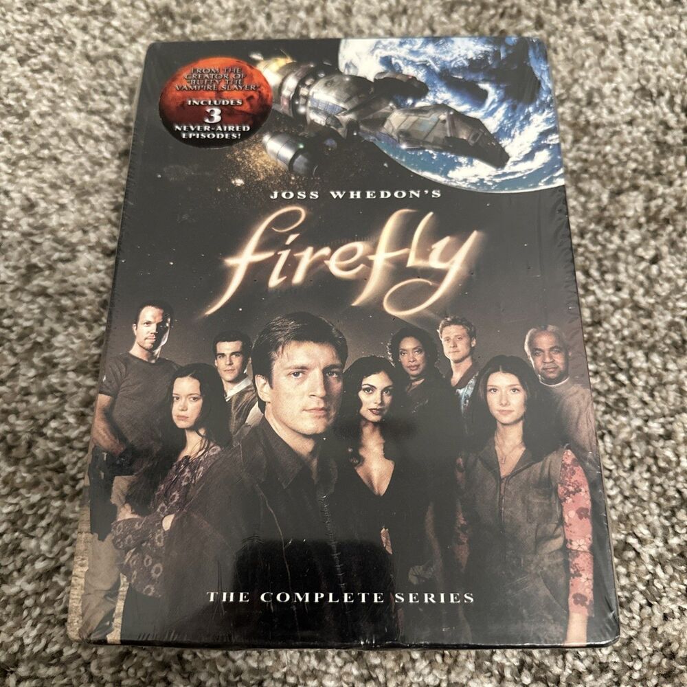 Firefly: the Complete Series (DVD, 2002) Sealed 4-disc Set Oop Television